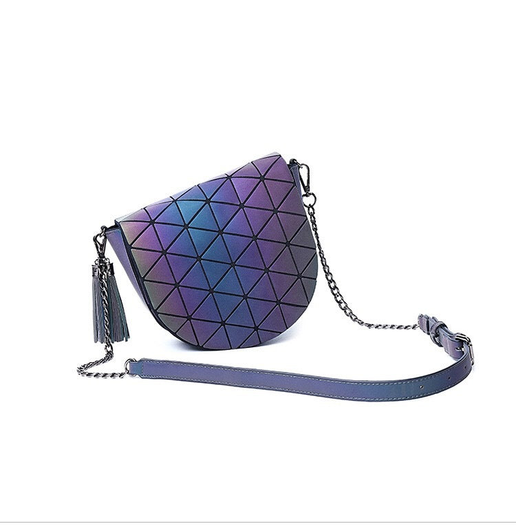 Personalized Ladies Diagonal Luminous Laser Handbags. CJNS 111757401AZ