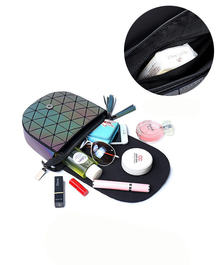 Personalized Ladies Diagonal Luminous Laser Handbags. CJNS 111757401AZ