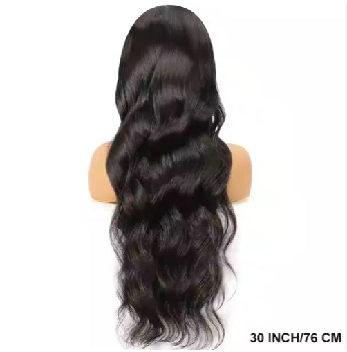Ready To Go HD Lace Front Wigs Glueless Put-on Go Body Wave Wig Pre-Plucked Blend Human Hair Transparent Lace Color CJTF 2423 73401AZ