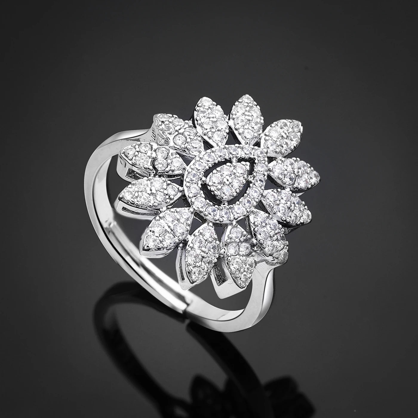 2025 Hot Sale Bridal Wedding Jewelry Sets for Women 4 Pieces Wedding Party Zirconia Necklace Bracelet with Adjustable Chain. 3256 8060 4637 6870 AE