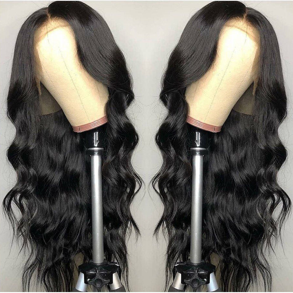 Factory Wholesale European And American Women's Wigs Amazon Cross-Border Hot Sale Long Curly Hair 1 Meter Long Curly Hair Black.
CJHC 1042 24001AZ