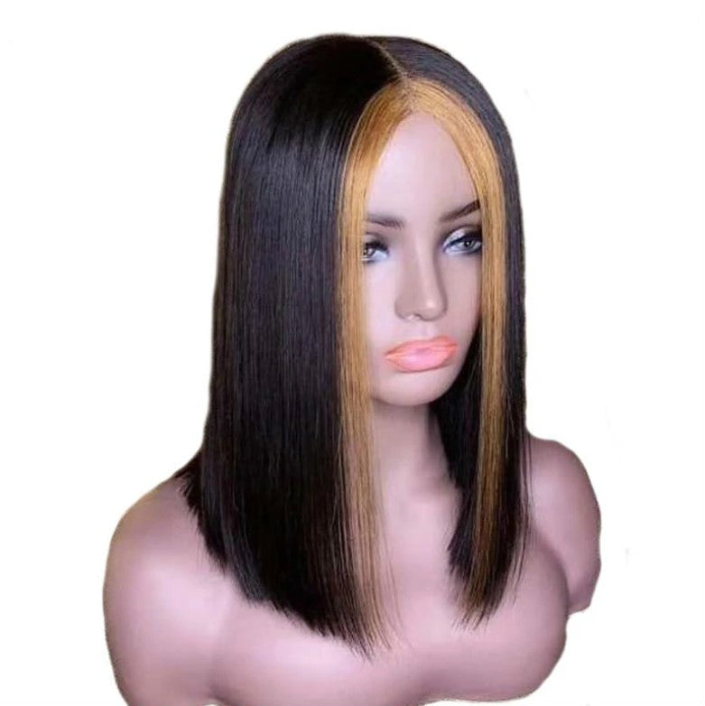 Explosion Style Front Lace Straight Hair Wig European And American Women'S Wig Short Straight Hair Human Hair Wigs.
CJHC 1170 32901AZ
