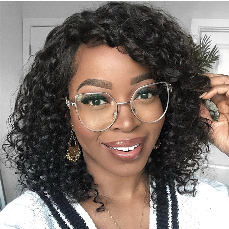 Synthetic Lace Front Wig Africa Small Curly Wig Women's Medium And Long Curly Hair Braided Wigs.
CJHC 1173 52901AZ