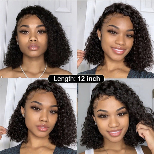 Synthetic Lace Front Wig Africa Small Curly Wig Women's Medium And Long Curly Hair Braided Wigs.
CJHC 1173 52901AZ