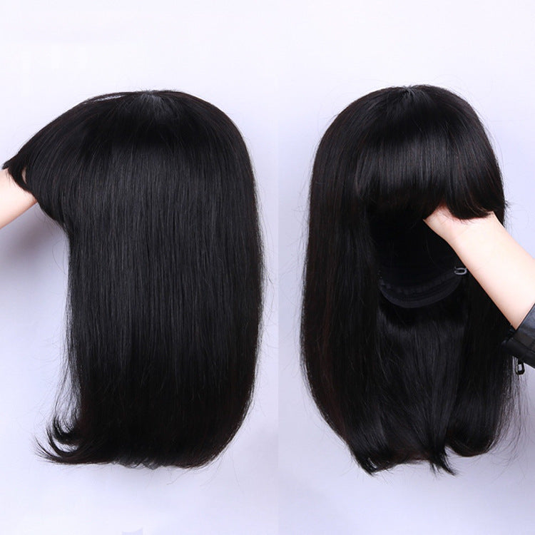 Unice Hair Full Machine Human Hair Wigs For Black Women. CJRT 1176 96001AZ