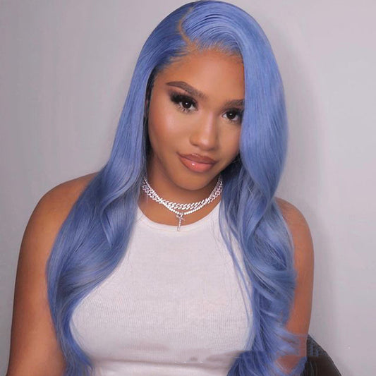 Body Wave Human Hair Lace Front Wigs. CJHC 1501 49001AZ