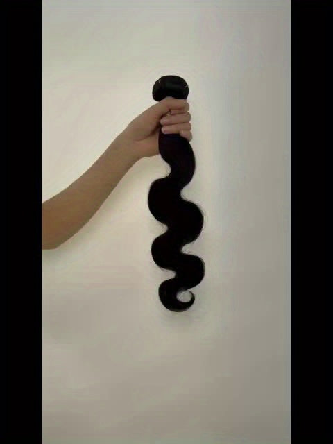 Body Wave Human Hair 3 Bundles With 2×6 Free Part Lace Closure Human Hair 100% Unprocessed Brazilian Virgin Hair Weave Bundles Human Hair With 2×6 Free Part Lace Closure Black Hair Natural Color. RM1176368 T