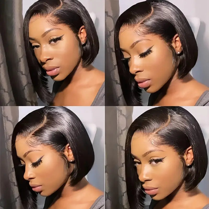 bob wigs human hair 13x4x1 t part bob lace front wigs human