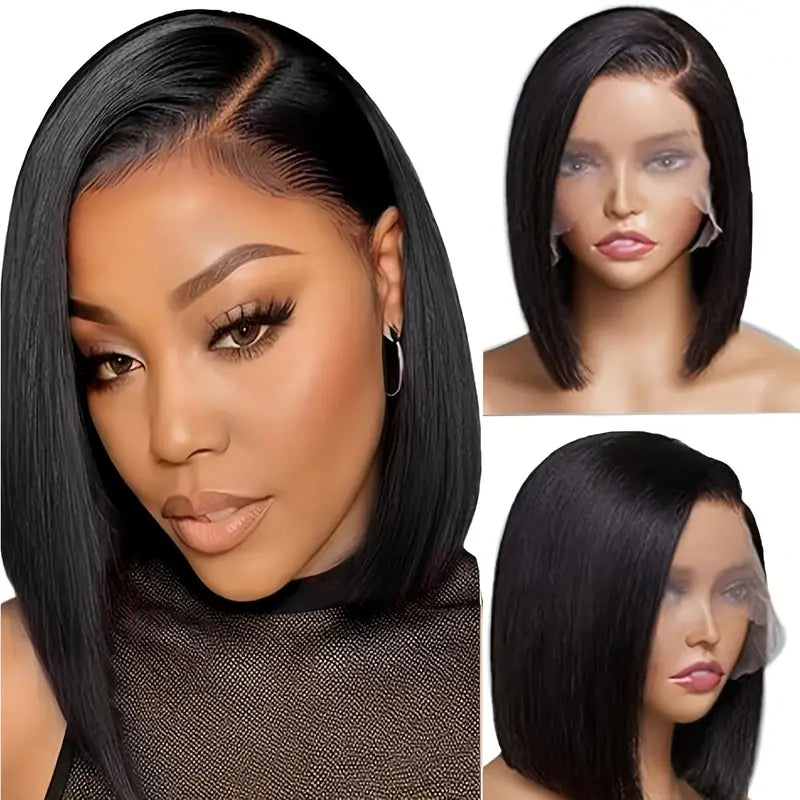 bob wigs human hair 13x4x1 t part bob lace front wigs human