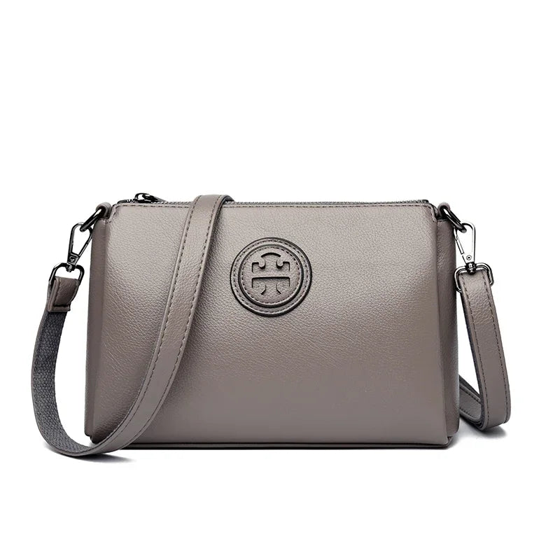Versatile PU Crossbody Bag for Women Stylish High Quality Brand Design Zipper Solid Color Pattern Casual Daily Use Shoulder Bag. 3256 8080 9991 1181 AE