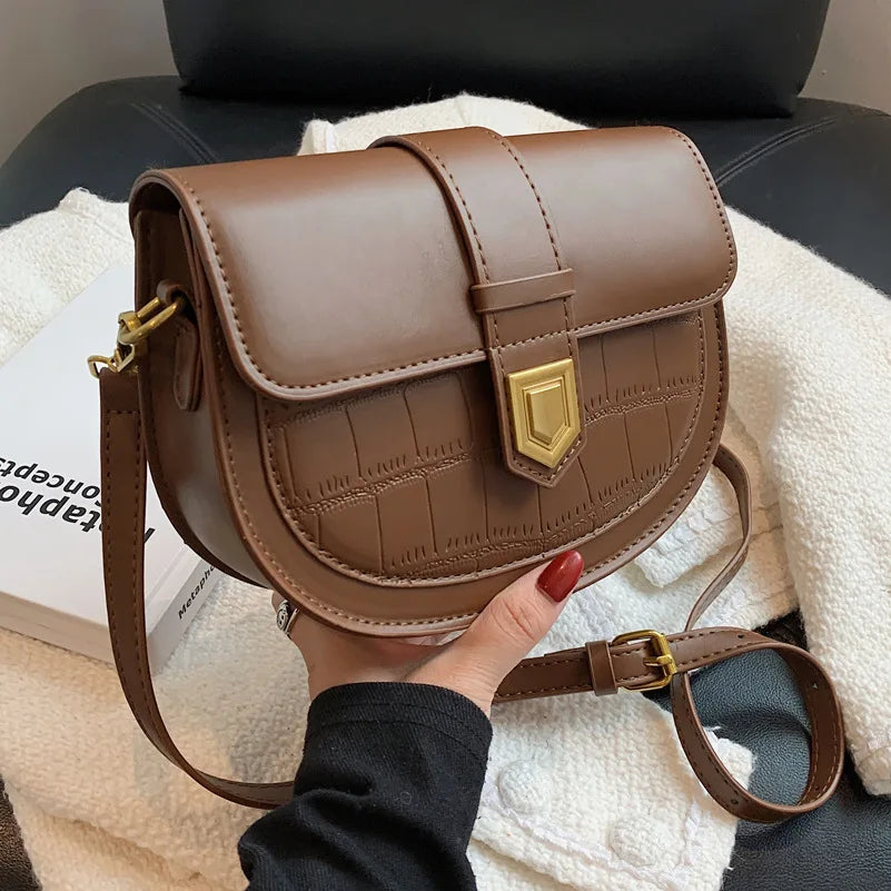 Crossbody Bags for Women,Small Saddle Purse and Boho Cross Body Handbags,PU Leather. 3256 8092 1660 0101 AE
