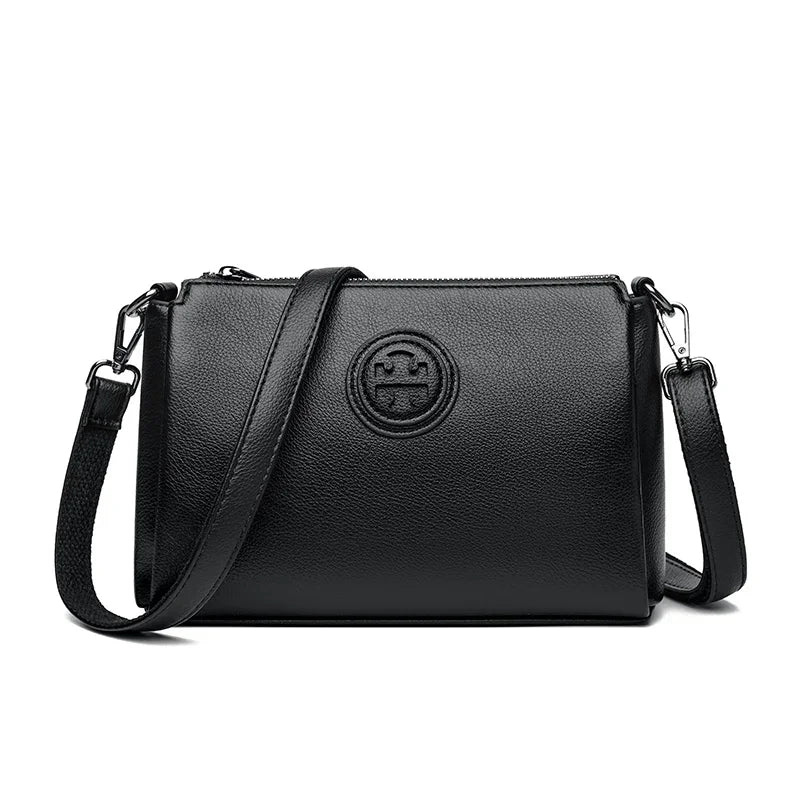 Versatile PU Crossbody Bag for Women Stylish High Quality Brand Design Zipper Solid Color Pattern Casual Daily Use Shoulder Bag. 3256 8080 9991 1181 AE
