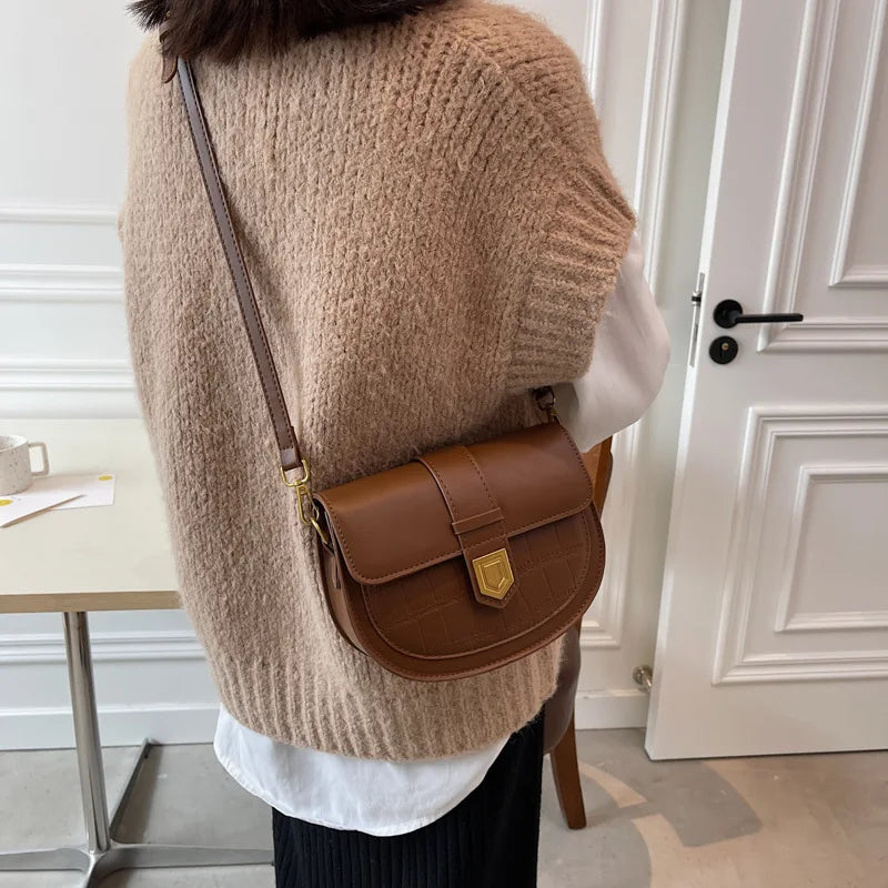 Crossbody Bags for Women,Small Saddle Purse and Boho Cross Body Handbags,PU Leather. 3256 8092 1660 0101 AE