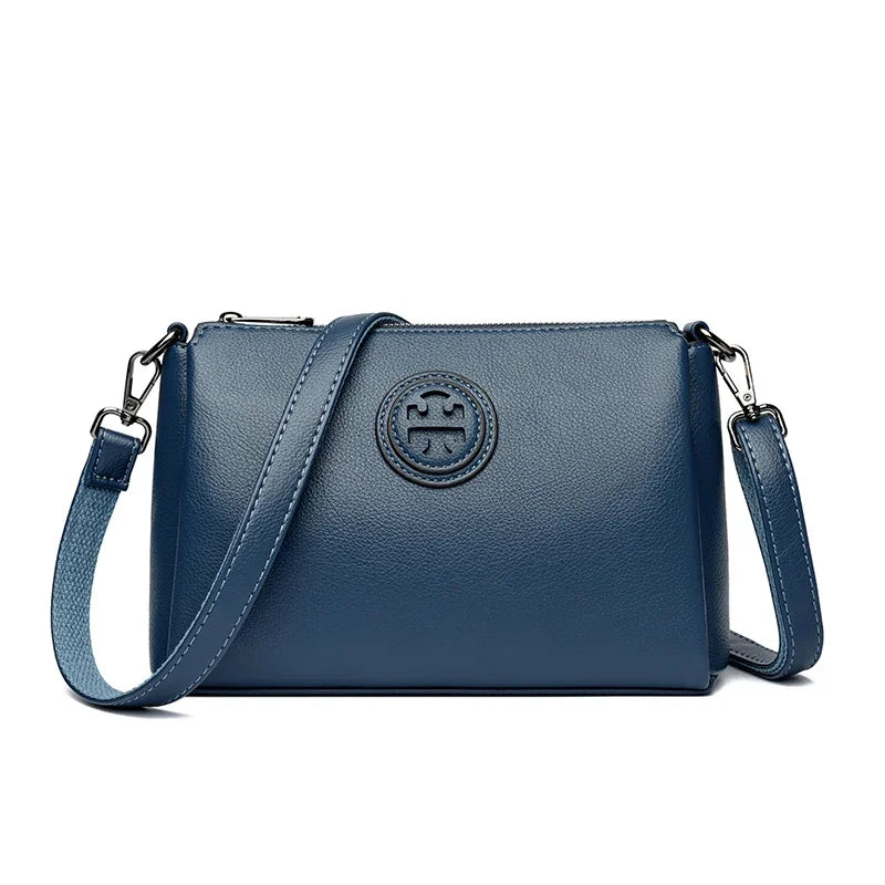 Versatile PU Crossbody Bag for Women Stylish High Quality Brand Design Zipper Solid Color Pattern Casual Daily Use Shoulder Bag. 3256 8080 9991 1181 AE