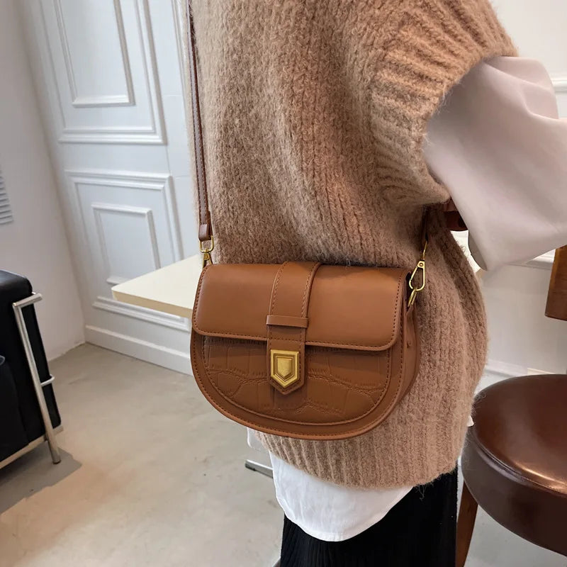 Crossbody Bags for Women,Small Saddle Purse and Boho Cross Body Handbags,PU Leather. 3256 8092 1660 0101 AE