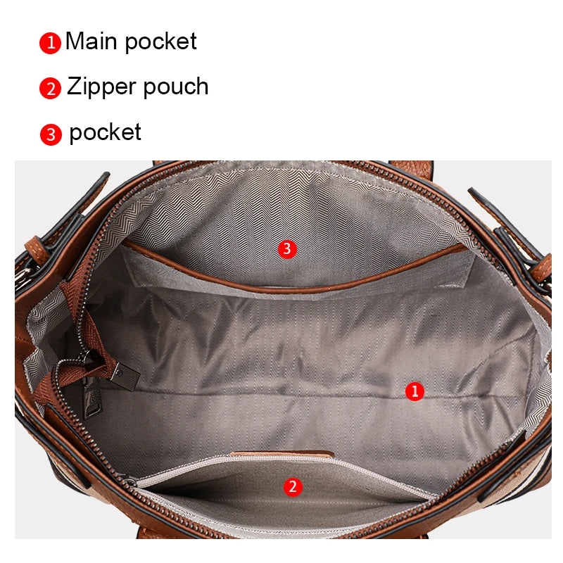 Plaid Canvas - Leather Tote: Dual - Carry Straps. 3256 8092 2203 1099 AE