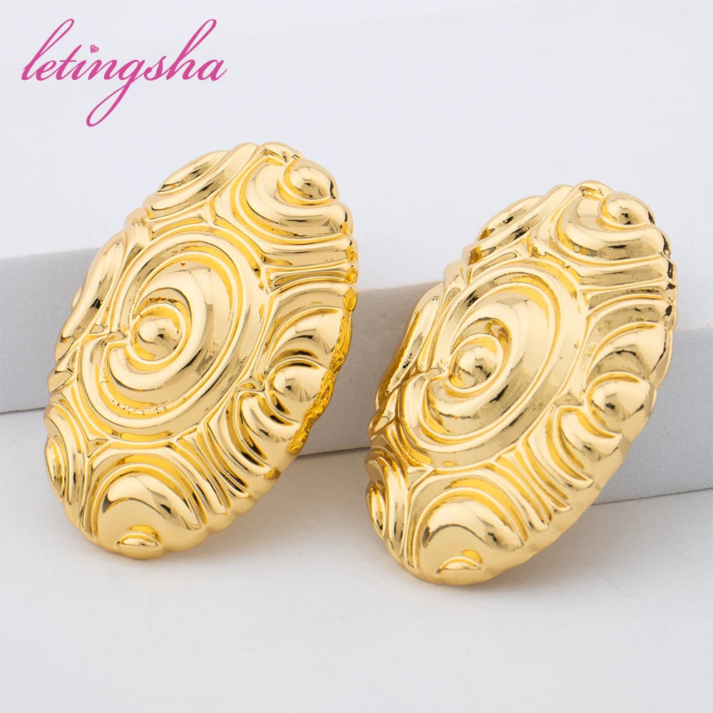 African Fashion Beads Round Jewelry Set for Women Luxury Gold Color Tassel Earrring Pendant Bangle Ring Set Wedding Party Gift. 3256 8067 6834 0426 AE