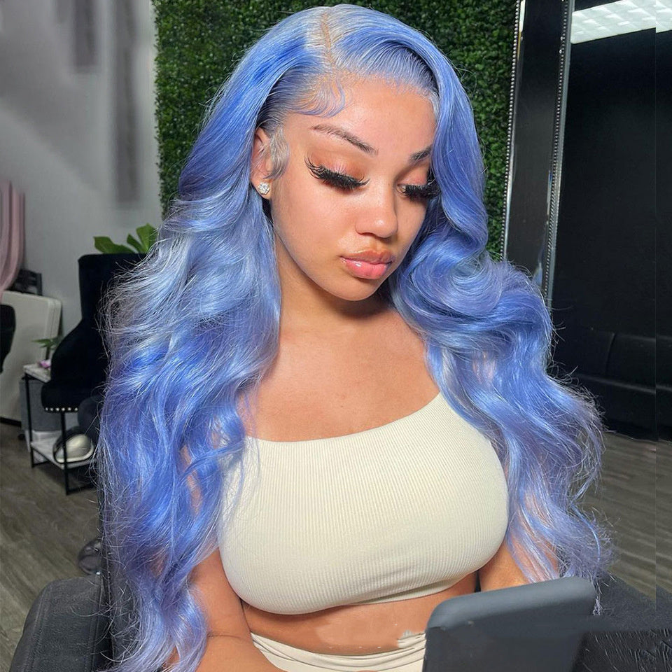 Body Wave Human Hair Lace Front Wigs. CJHC 1501 49001AZ